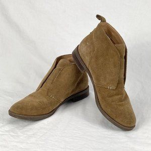 FRANCO SARTO® Womens 6, Brown Suede Booties